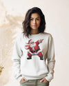 Weihnachtsmann Damen Sweatshirt - Herren Sweatshirt - Wunsch Designs